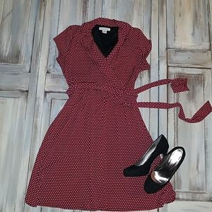 Liz Claiborne Polka dot Dress
